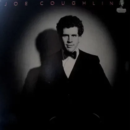 Black and white album cover for the debut album from Canadian Jazz Singer Joe Coughlin